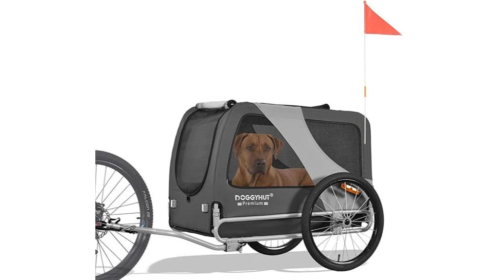 large dog bike trailer