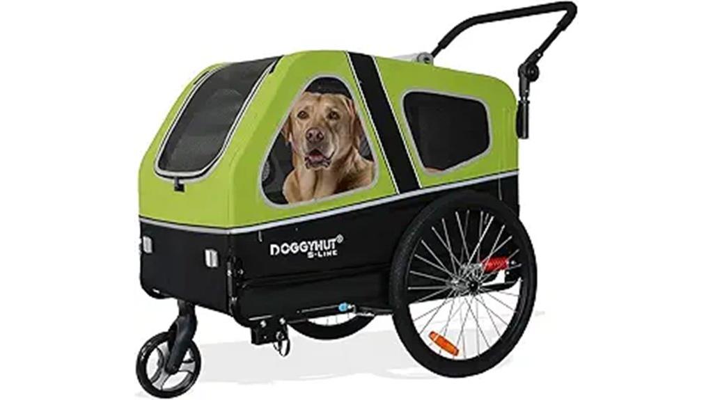 large pet bike trailer