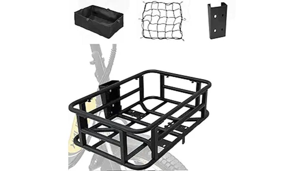 large waterproof metal basket