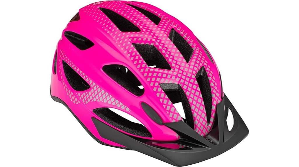 lighted schwinn adult helmet