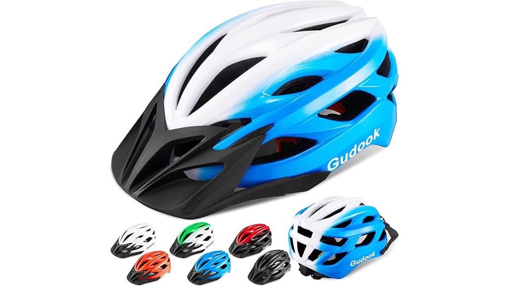 lightweight adjustable bike helmet