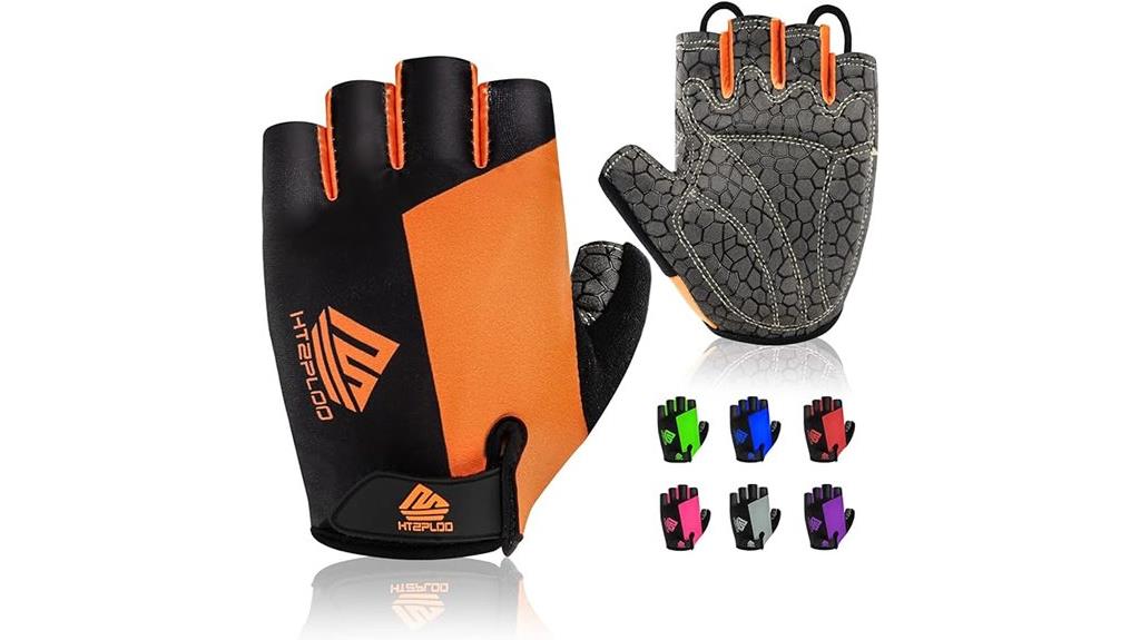 lightweight anti slip cycling gloves