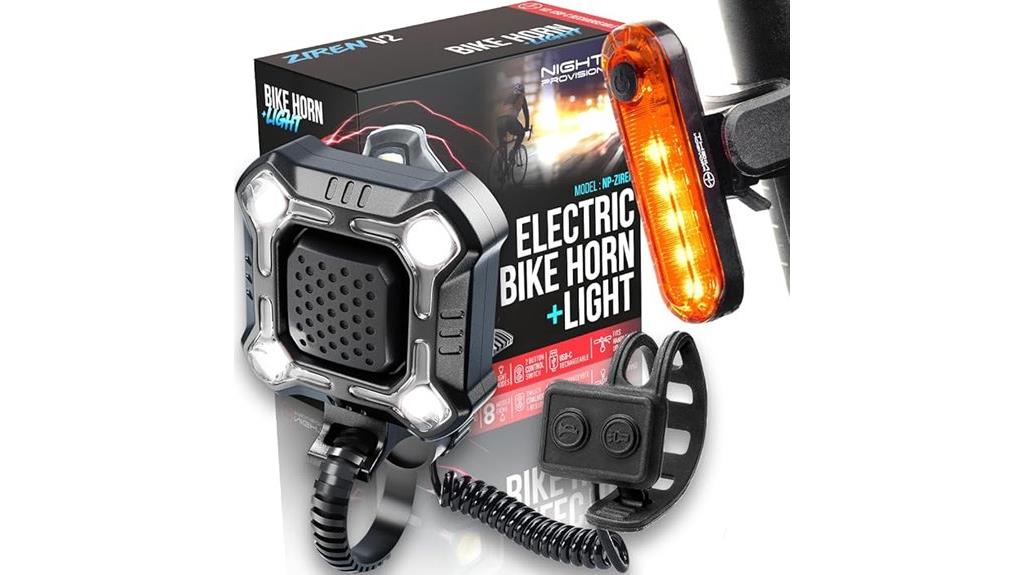 loud bike horn light
