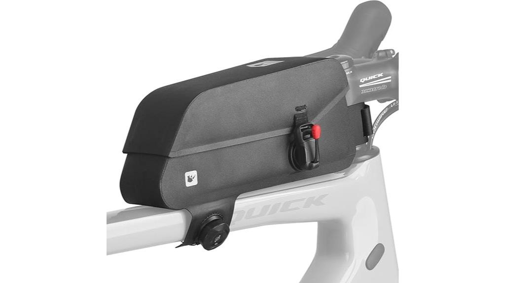 magnetic flap bike bag