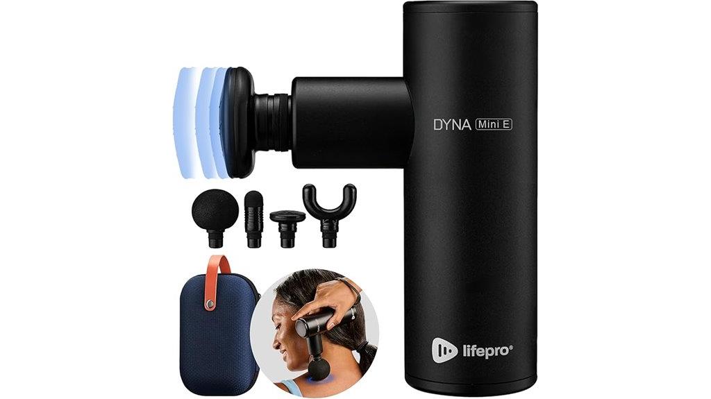 massage gun with attachments