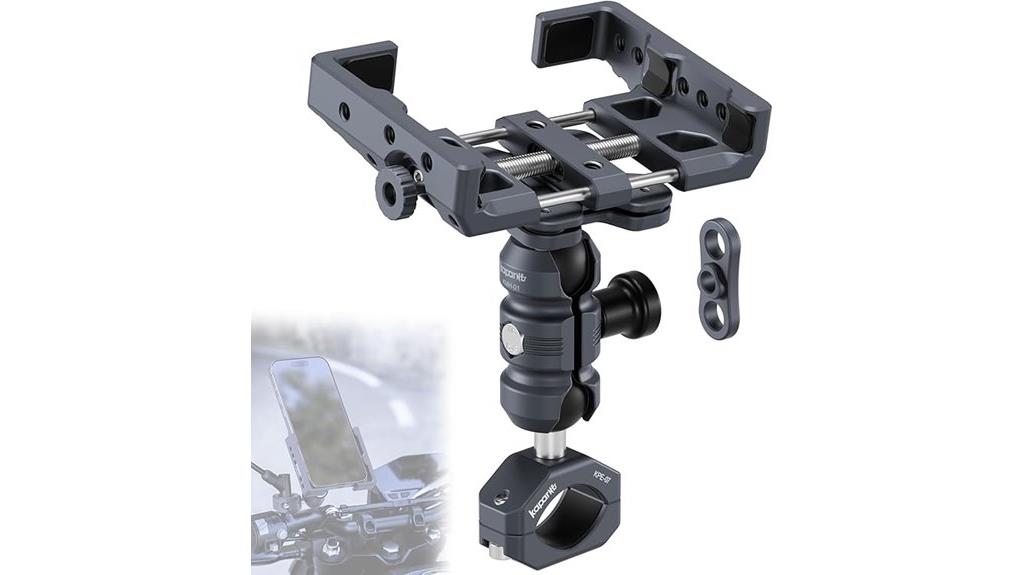 motorcycle phone mount kit