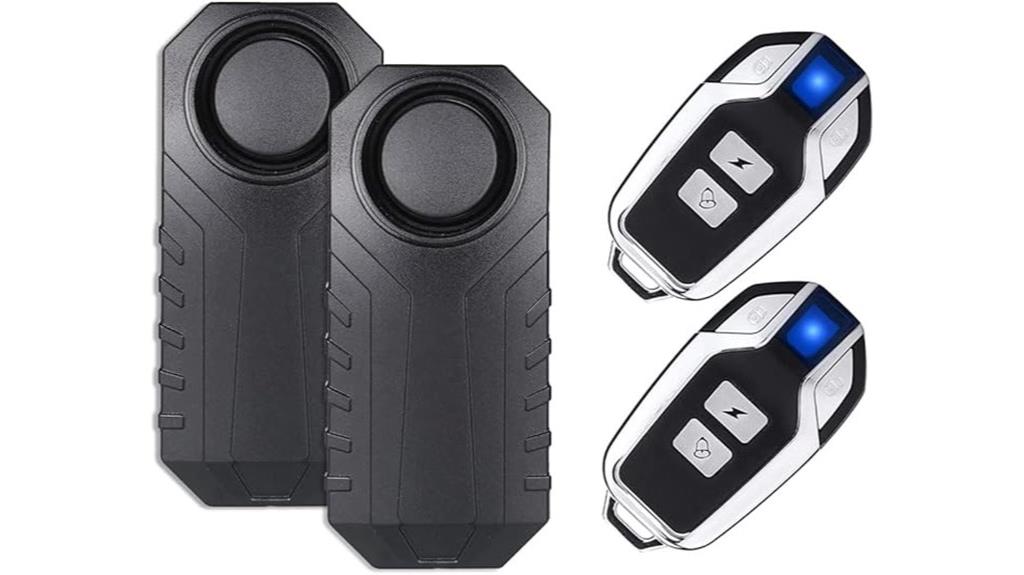 motorcycle waterproof security sensors