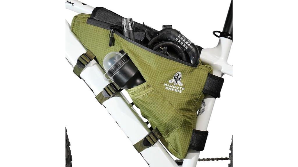 mountain bike triangle frame bag