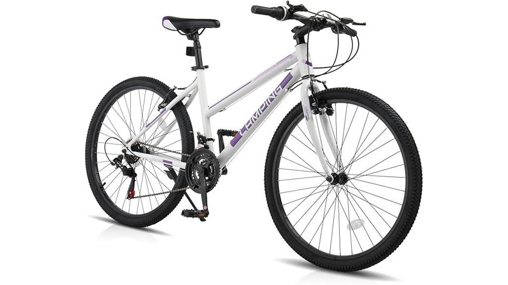 mountain bike with shock absorbers