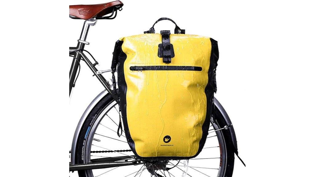multifunctional bicycle pannier bag