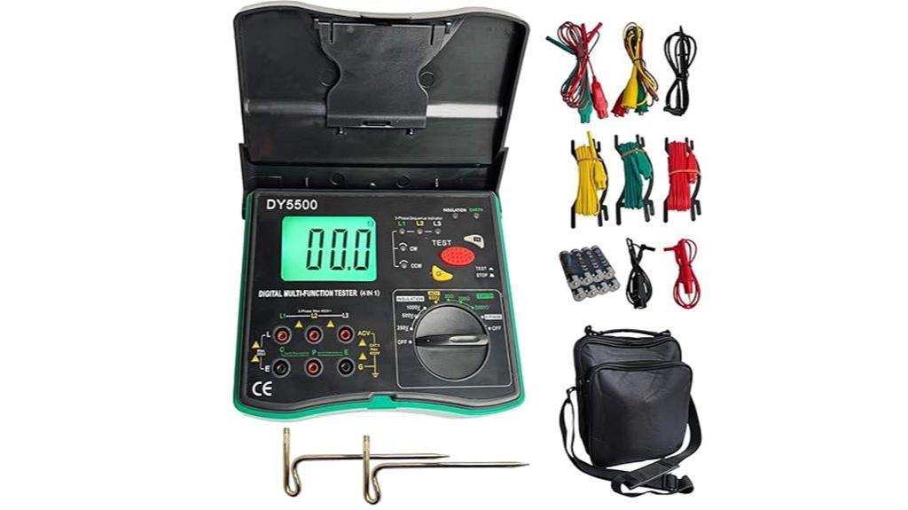 multimeter with ground testing