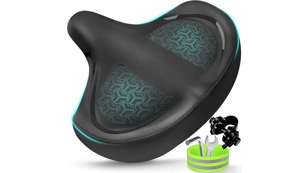 noseless bike seat cushion