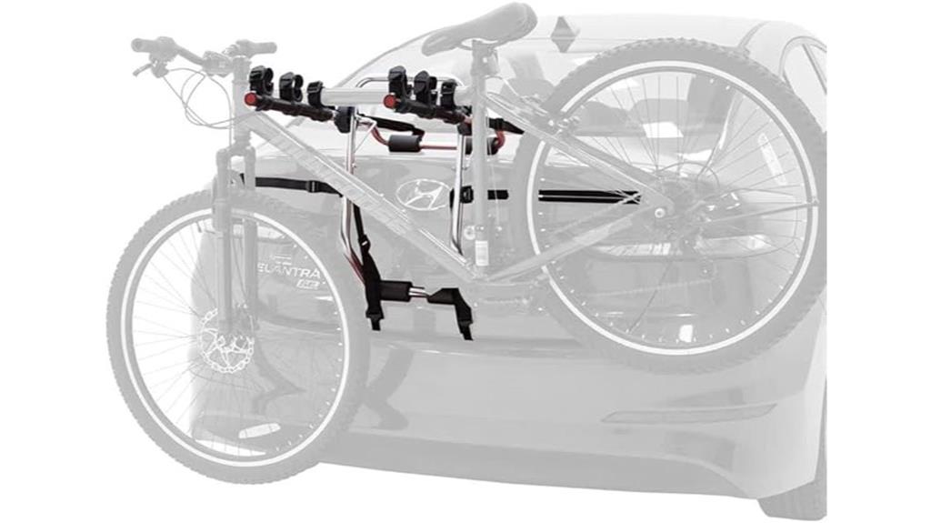outdoor trunk bike rack