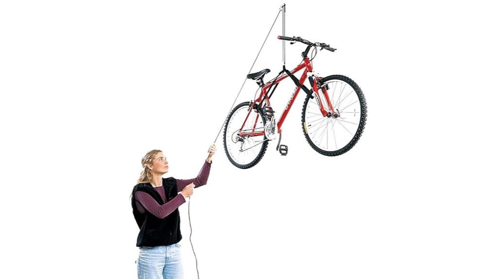overhead garage storage system