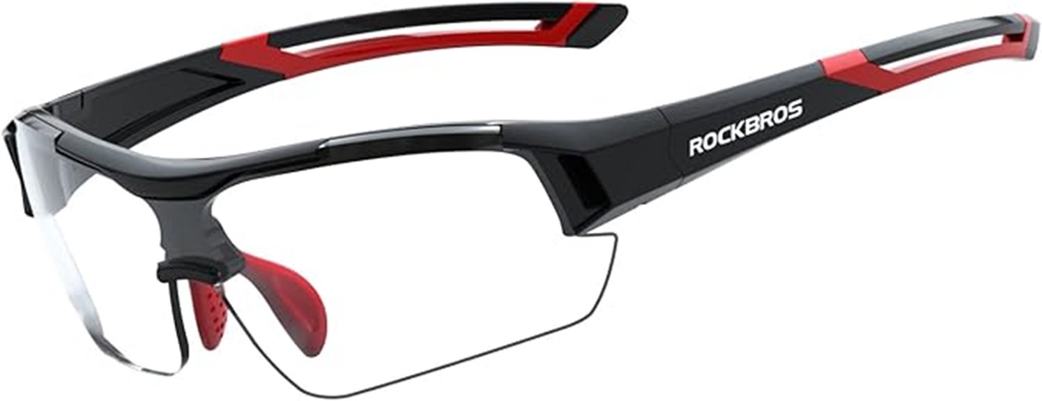 photochromic cycling sunglasses