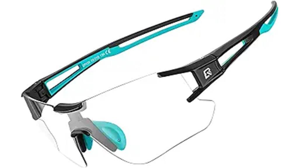 photochromic cycling sunglasses