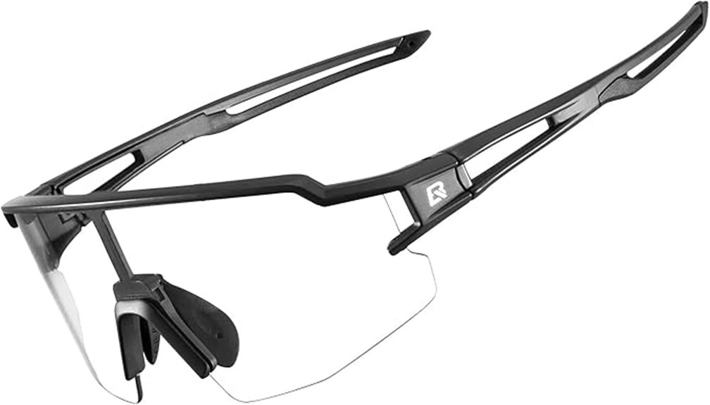 photochromic cycling sunglasses