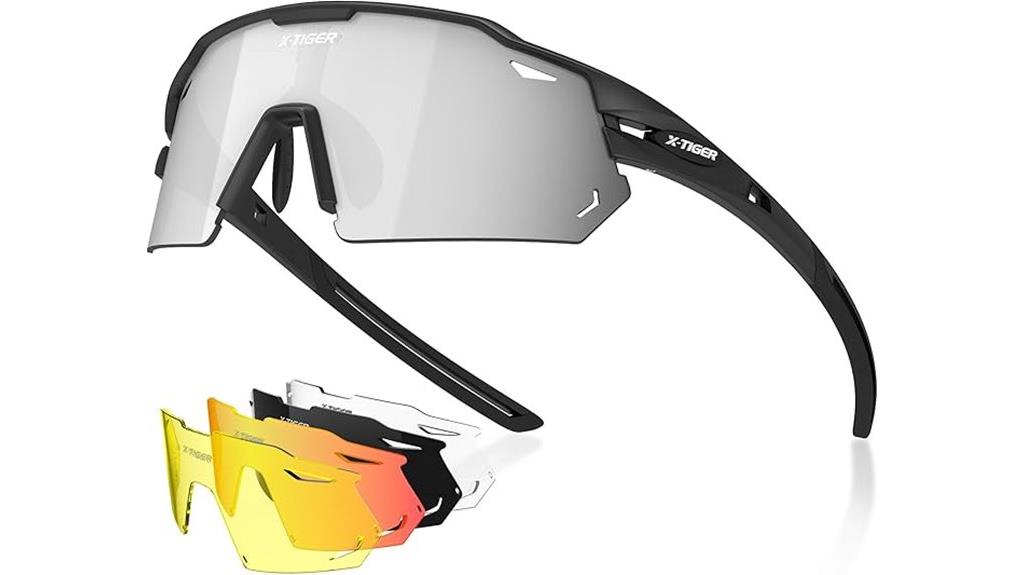 polarized cycling glasses interchangeable
