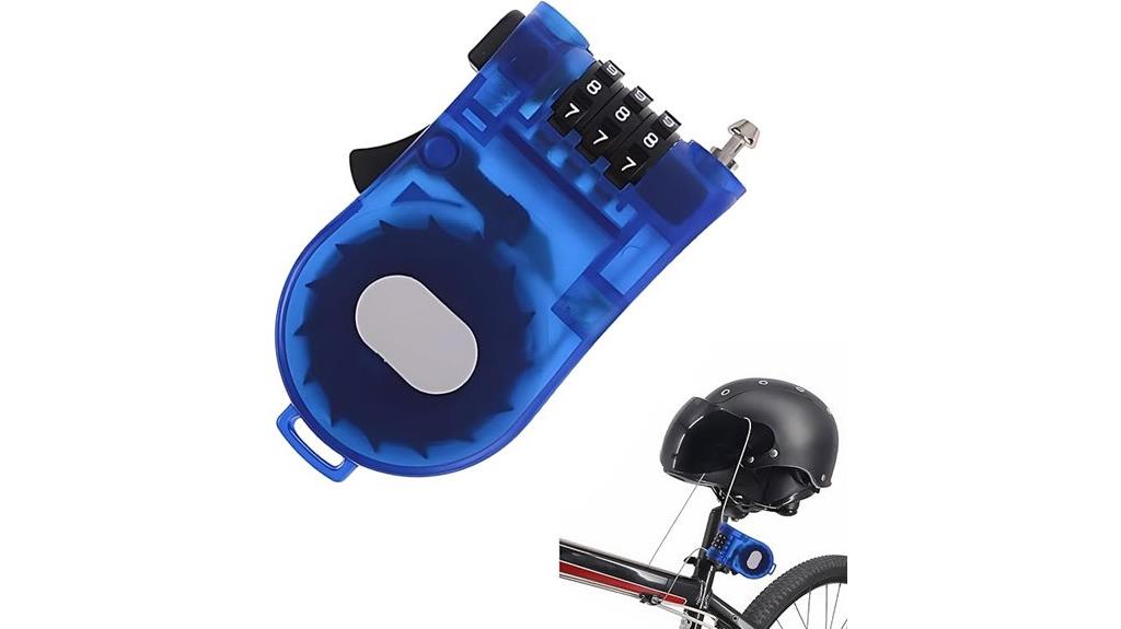 portable 3ft cable lock