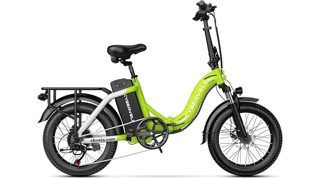 powerful foldable e bike