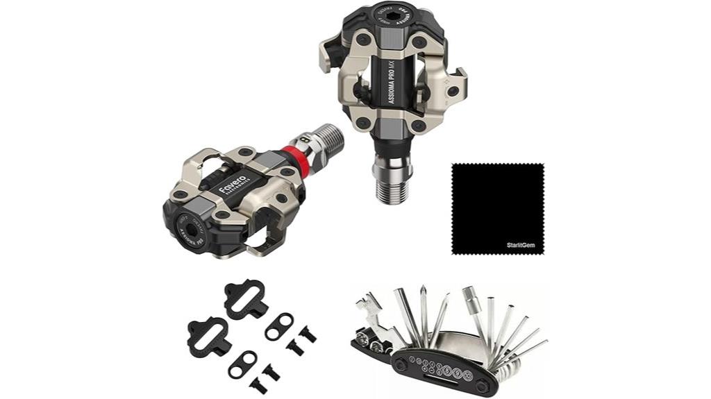 premium pedals with extras