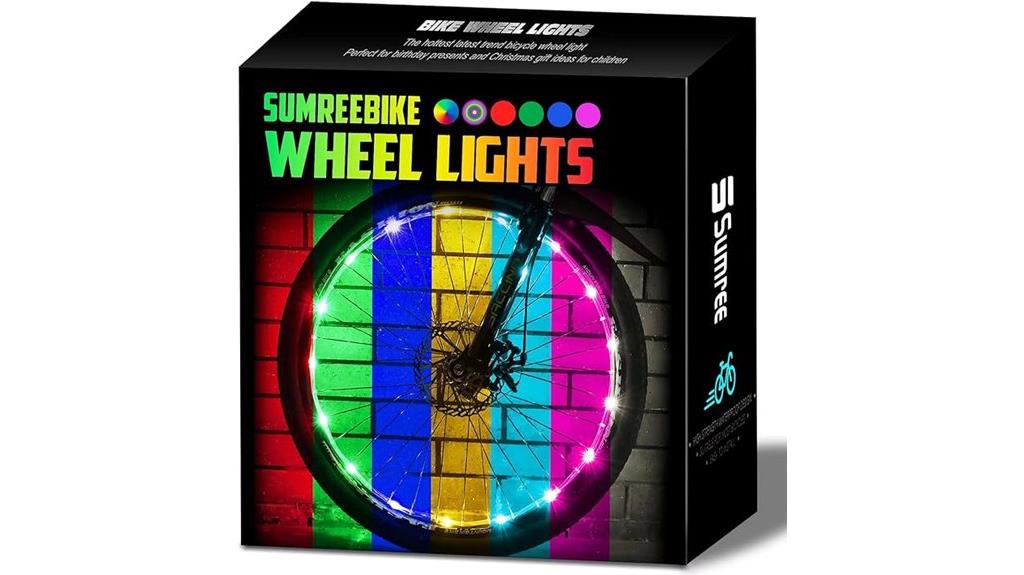 rechargeable bike wheel lights