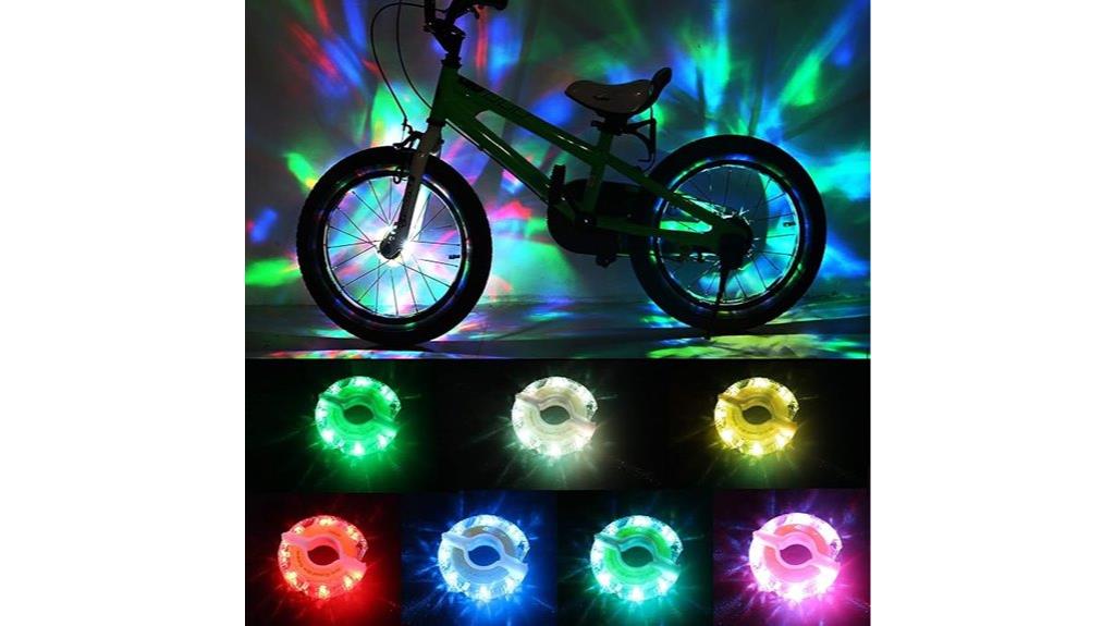 rechargeable bike wheel lights