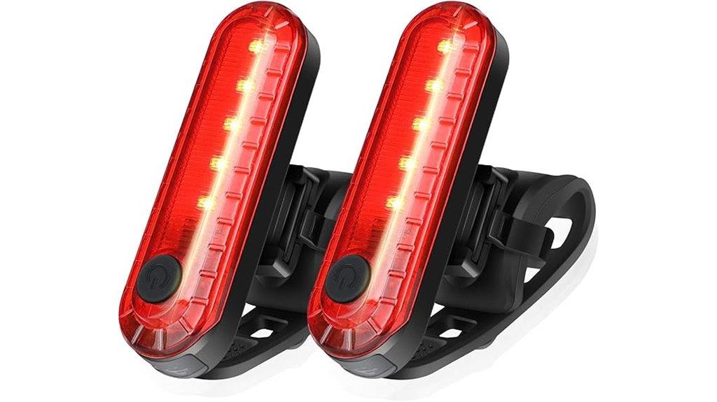 rechargeable led bike lights