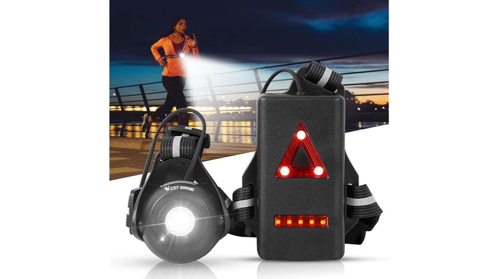 rechargeable night running lights