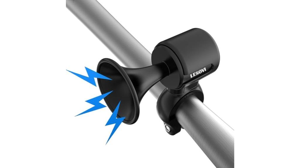 rechargeable waterproof bike horn