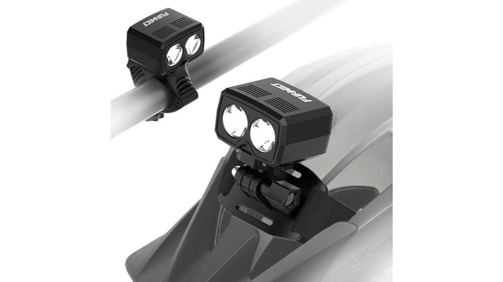 rechargeable waterproof bike light
