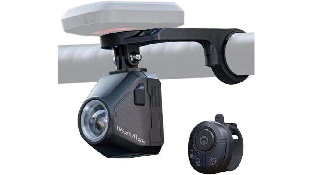 rechargeable waterproof bike light