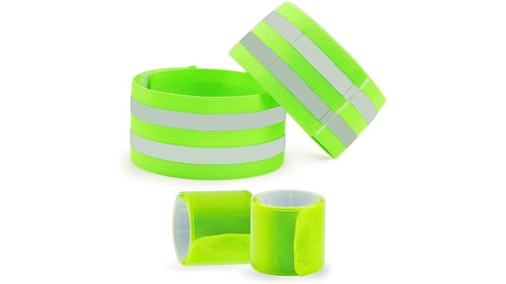 reflective bands for multiple body parts