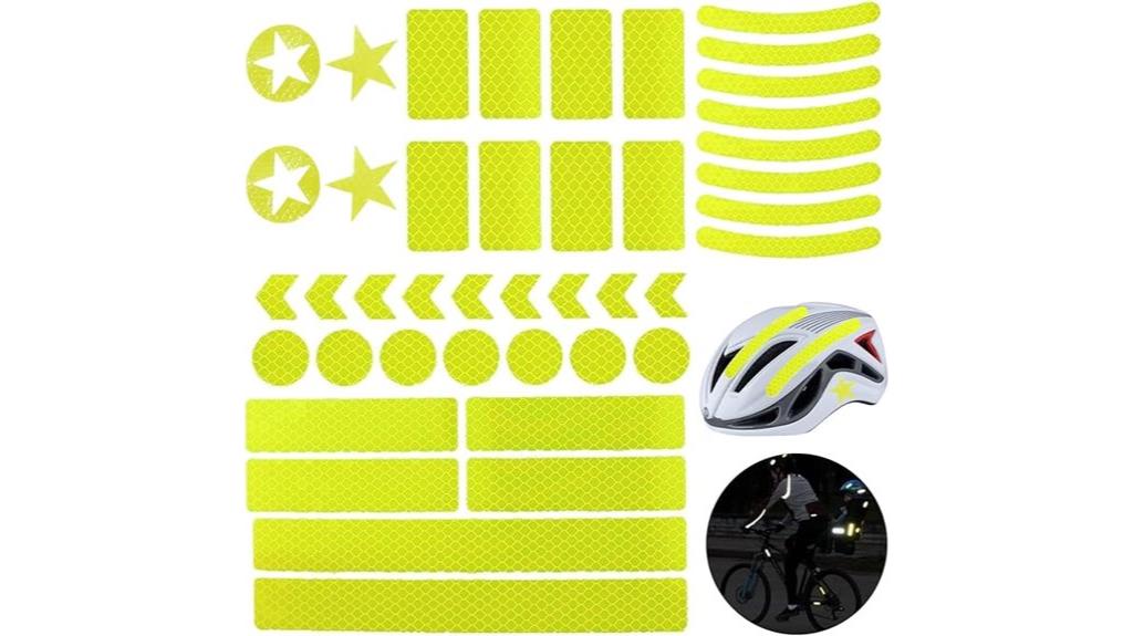 reflective bike safety stickers