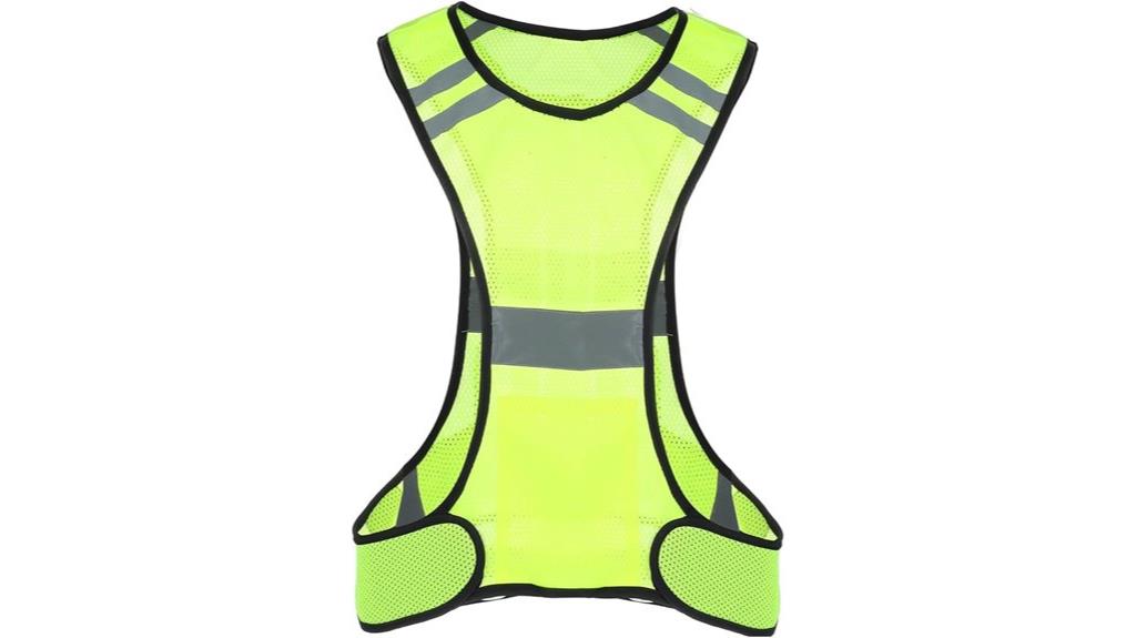 reflective vest with large pocket