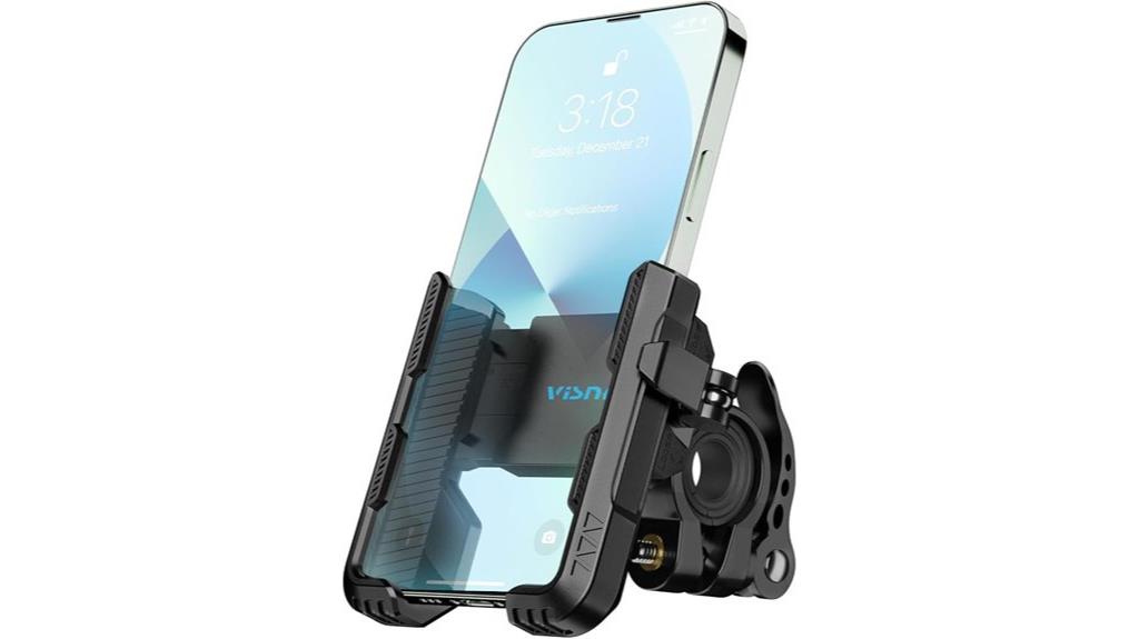 rotatable bike phone holder