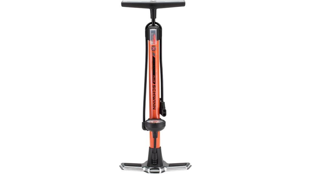 schwinn dual valve floor pump