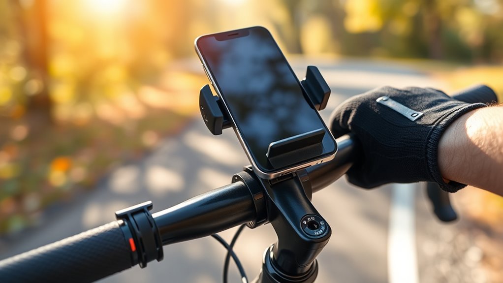 secure adjustable cycling mount