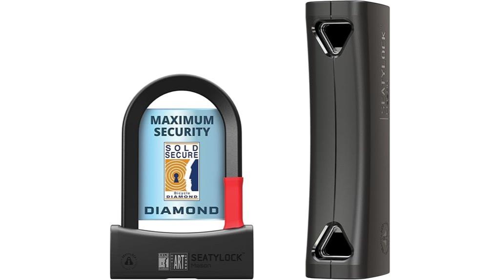 secure bike lock device
