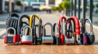 secure easy to use bike locks