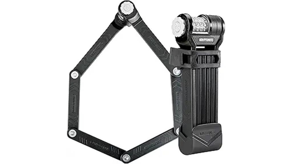 secure foldable bike lock