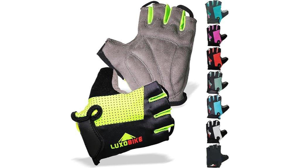 shock absorbing cycling gloves