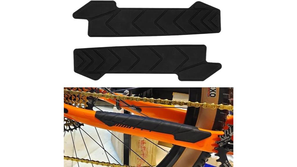 silicone bike chainstay guards