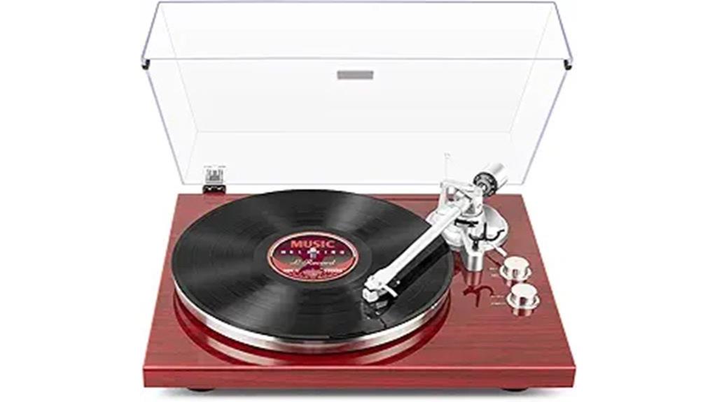 single belt turntable bluetooth