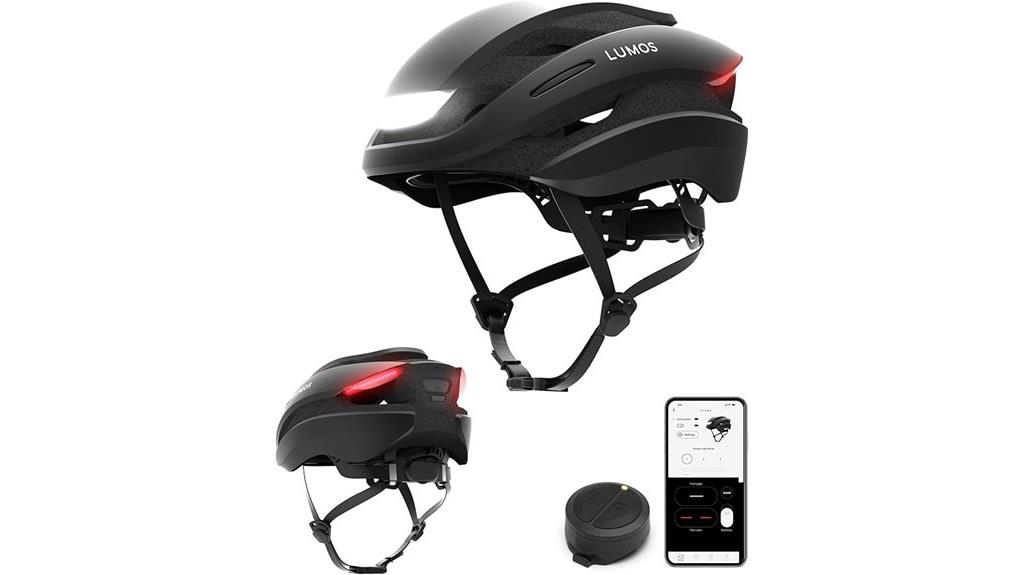 smart bike helmet with lights
