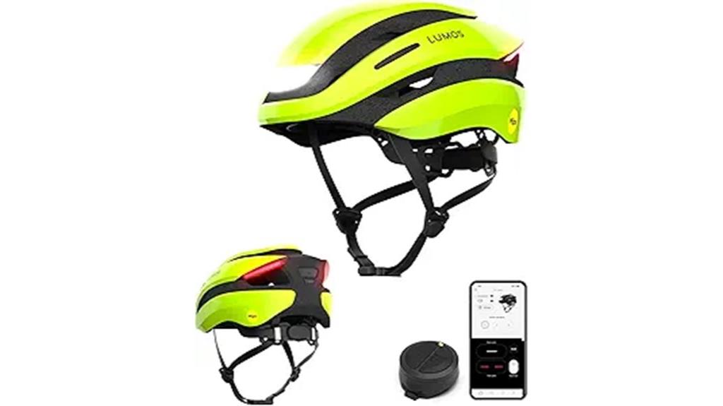smart cycling helmet lights