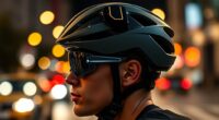 smart cycling helmets with safety