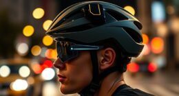 smart cycling helmets with safety