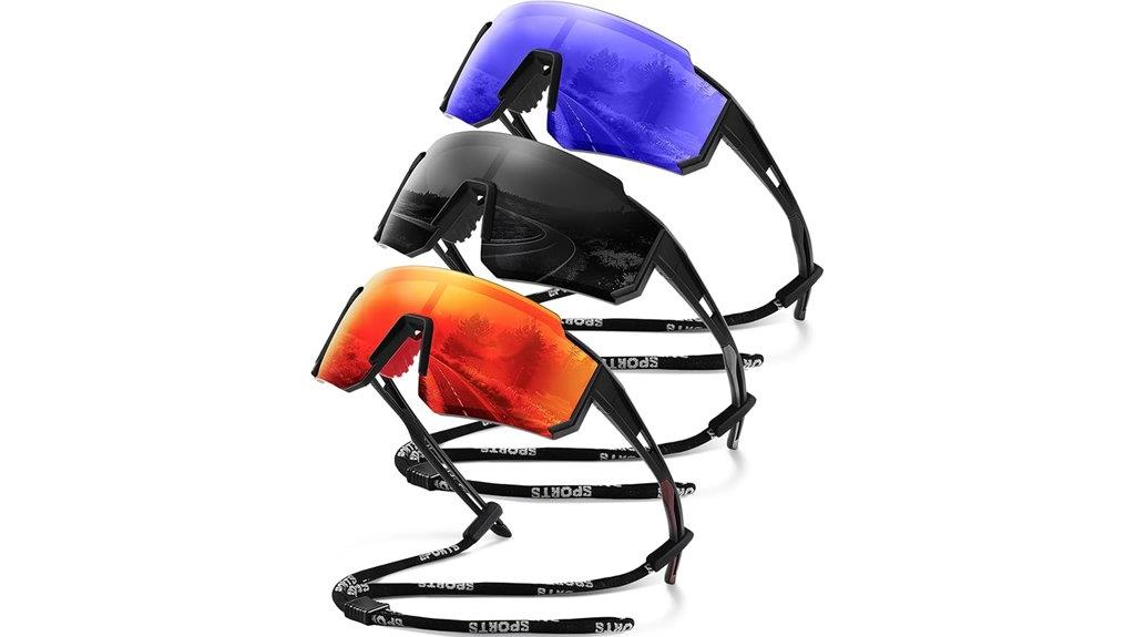 sporty polarized sunglasses
