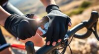 stylish touchscreen cycling gloves